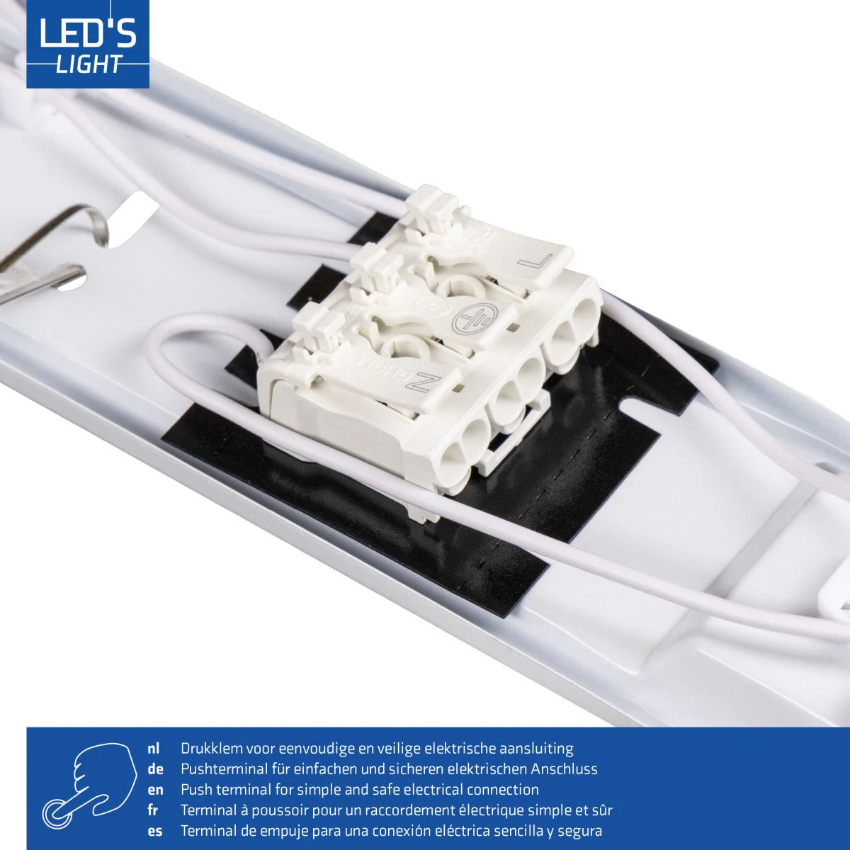 LED's Light Complete LED TL lamp met LED buis 150 cm - Binnen en buiten - 3060lm - 16.5W - 4000K - 185lm/w - Energielabel B - Image 7