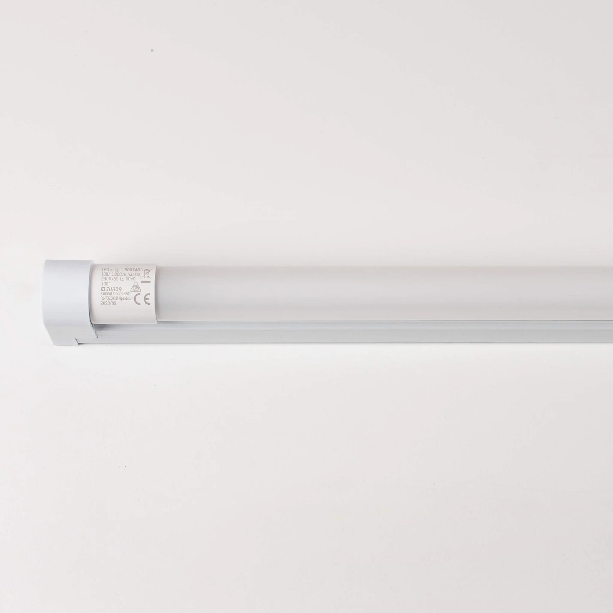 2 PACK - LED's Light LED licht balk 60 cm voor binnen - Armatuur inclusief LED TL buis - 1000 lm - Image 7