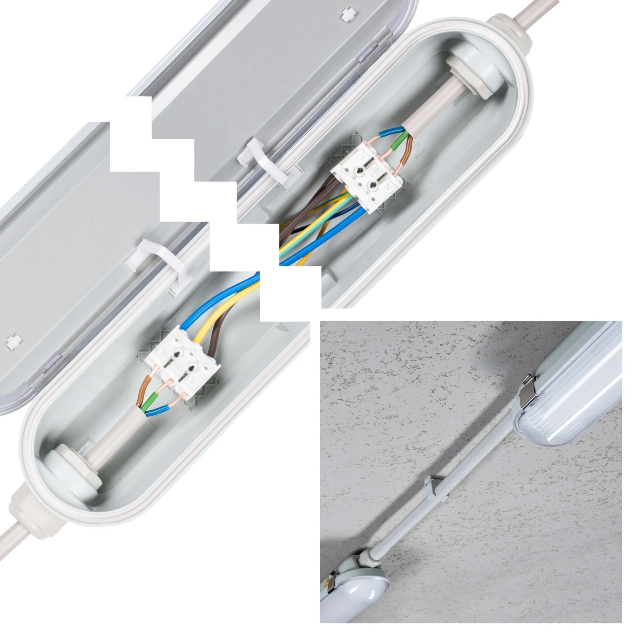 2 PACK - LED's Light Pro Philips Koppelbare TL armatuur 150 cm - 40W - Energielabel B - Dimbaar licht - 7200 lm - 180Lm/W - IP65 - 4000K - IK08 - Image 17