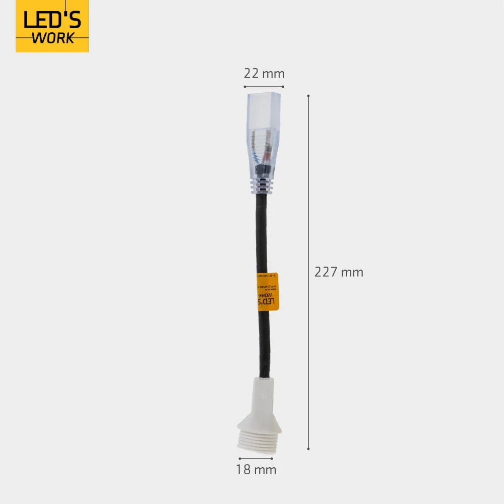 Accessoire - Aansluitkit - 150mm 280mm 20mm - Zwart - Image 2