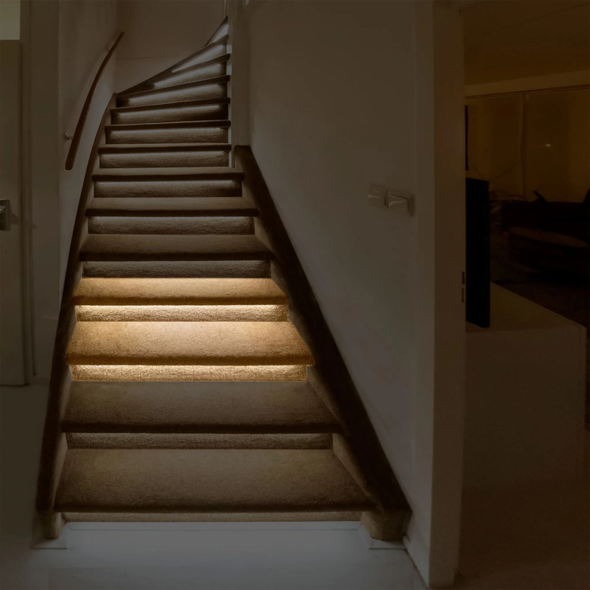 LED's Light 2 stuks losse LED Strips voor Trapverlichting set - Koud wit - Image 2