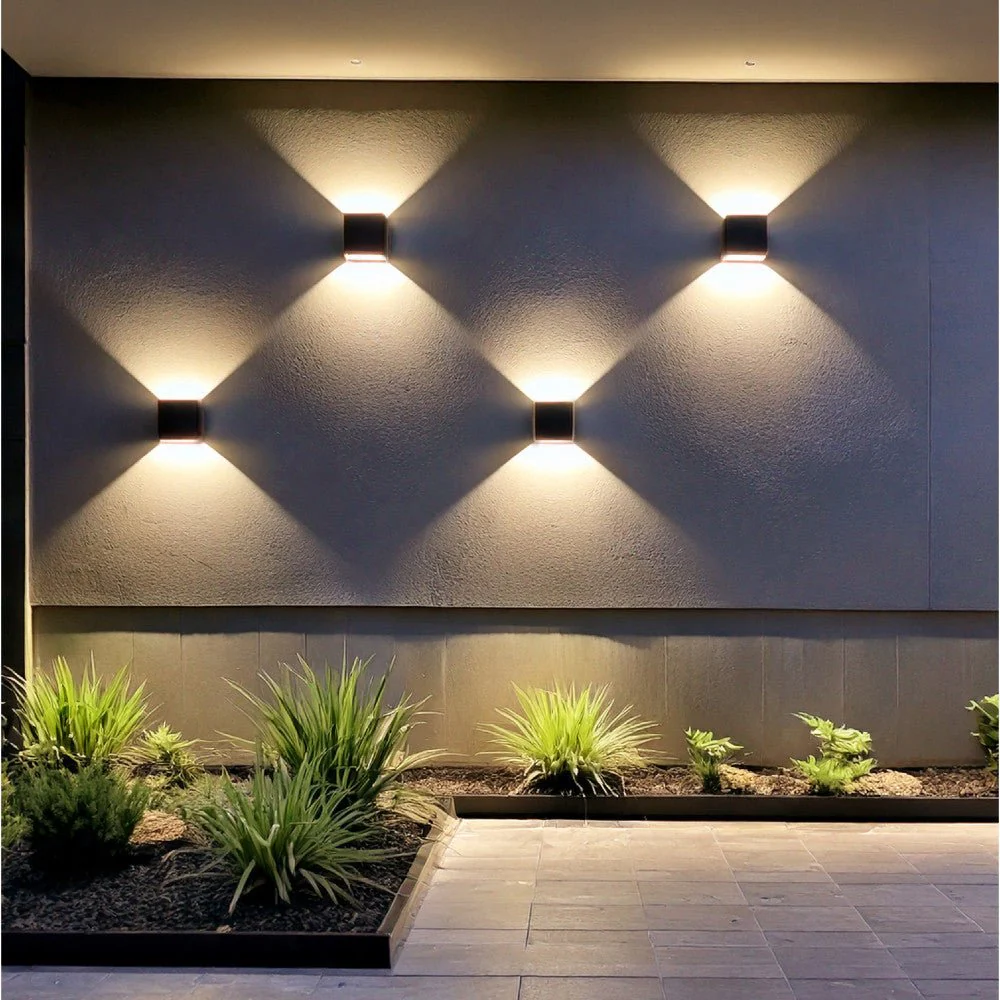 Lumo Cube Antraciet - Wandarmatuur zonder lichtbron - Excl 1xG9 - IP65 - Image 6