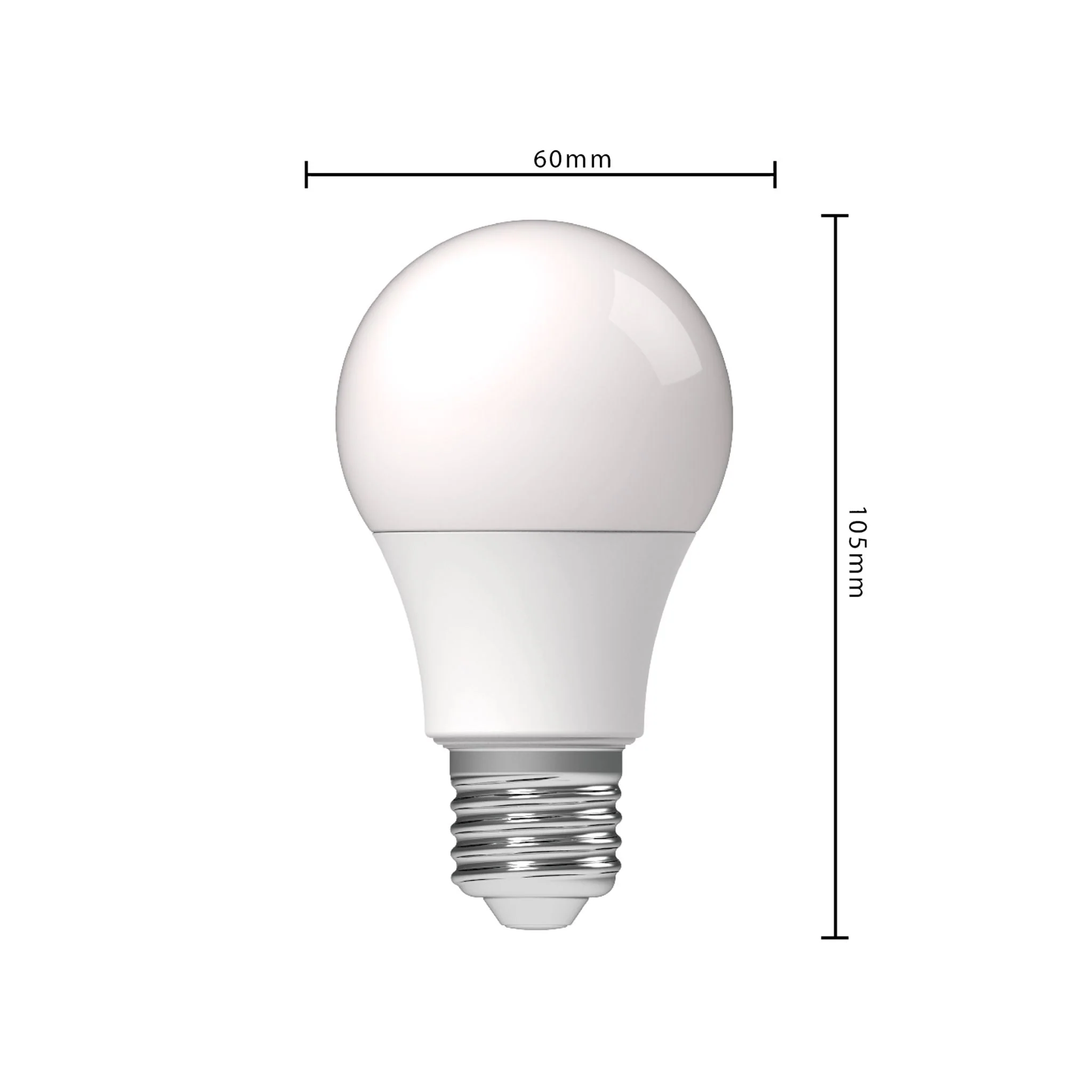 Dimbare LED Lamp E27 - Dimbaar naar extra warm wit - 1 lamp - Image 3