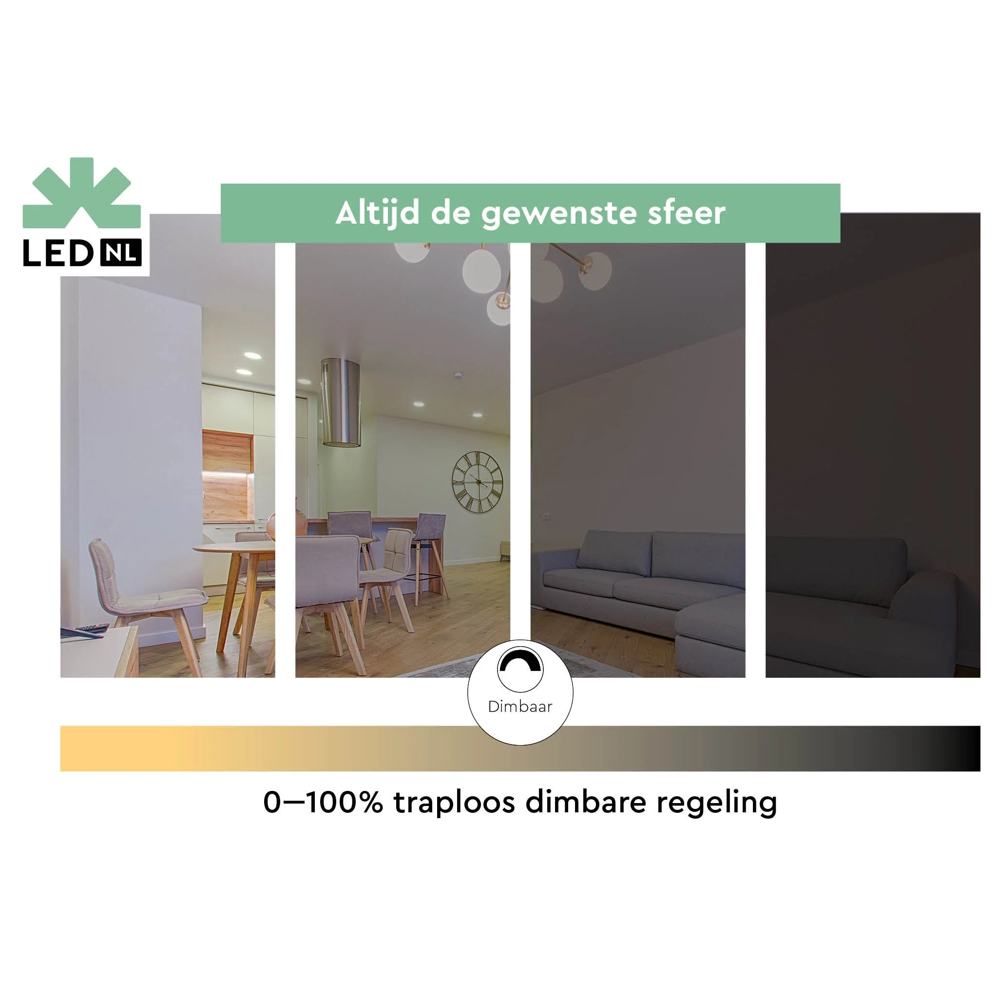 Dimbare E14 LED Lamp E14 - R50 - Dimbaar warm wit licht - 470 lm - Image 6