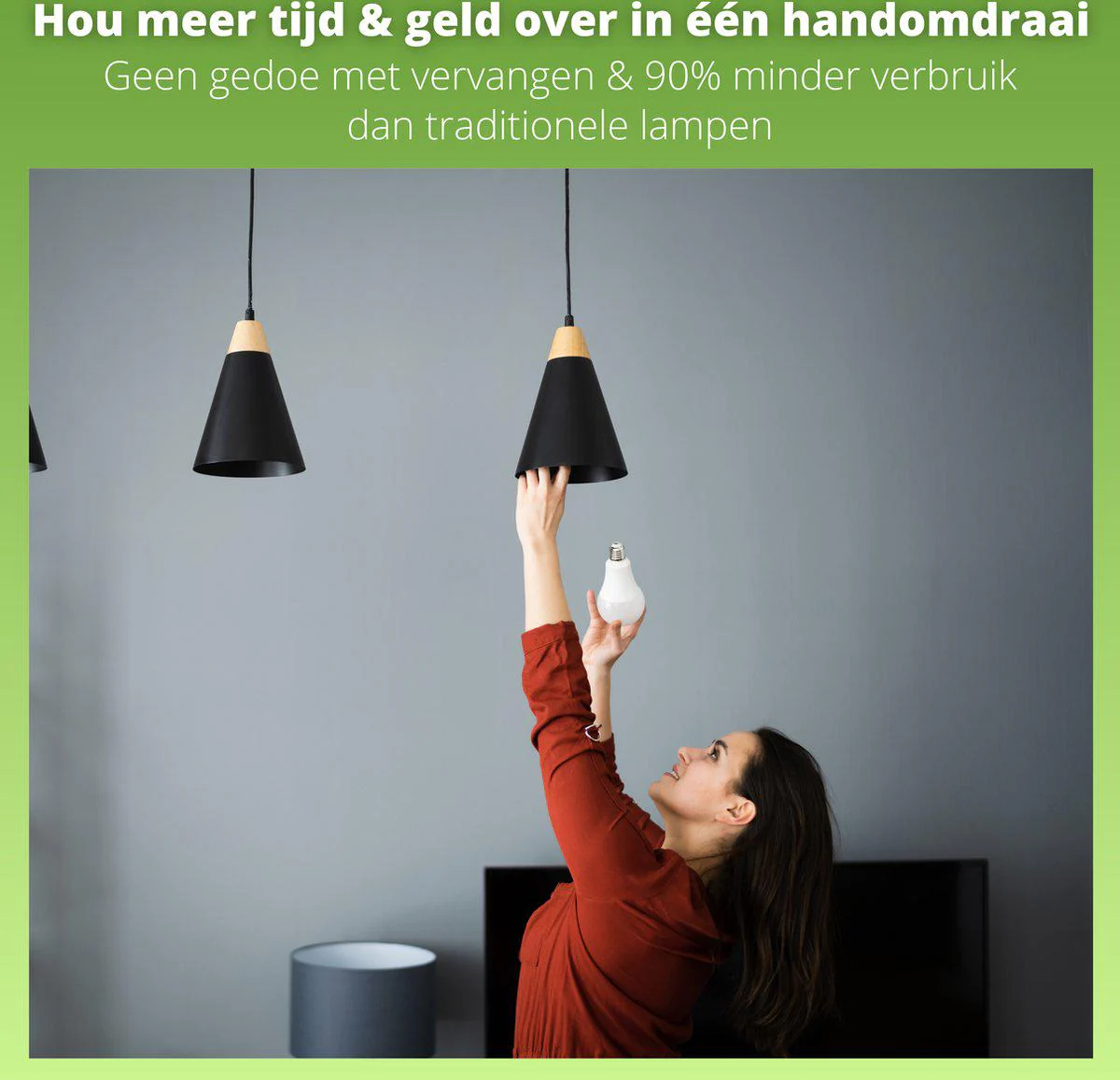 Elite LED Lamp met E14 fitting - Gaan tot 25 jaar mee - 2W vervangt 40W - 470 lm - Warm wit - Image 3