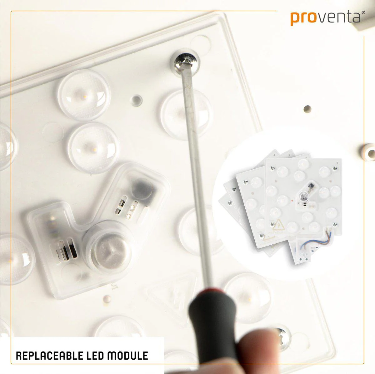 LED's Light Universele Plafondlamp 1600 - Geschikt voor badkamer IP44 - Koel wit (4000K) - 30 cm - Image 10