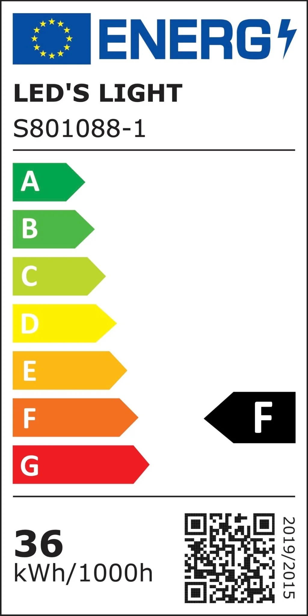 LED's Light LED Paneel 30 x 120 cm - Rechthoekig - Koel wit (4000K) - 4000 Lumen - 40W - Image 7