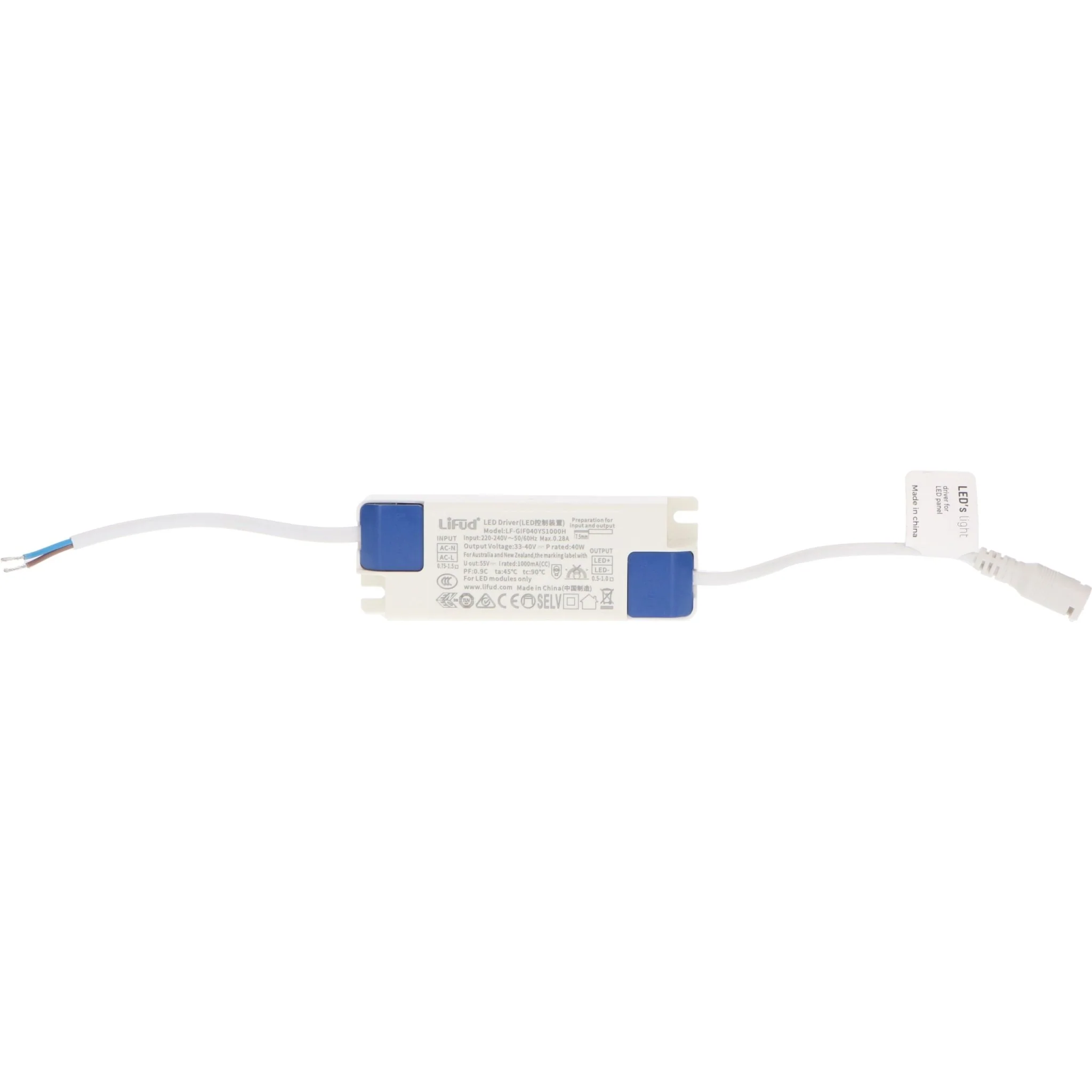LED's Light LED Paneel 595x595mm  - Vierkant - Neutraal wit (4000K) - 4000 Lumen - 40W - Image 3