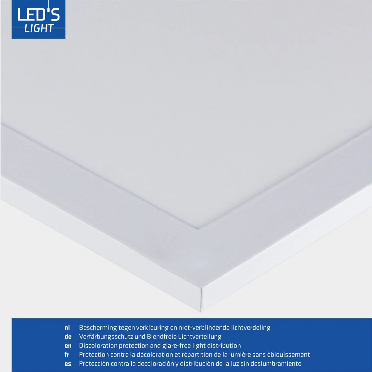 LED's Light LED Paneel 595x595mm  - Vierkant - Neutraal wit (4000K) - 4000 Lumen - 40W - Image 6