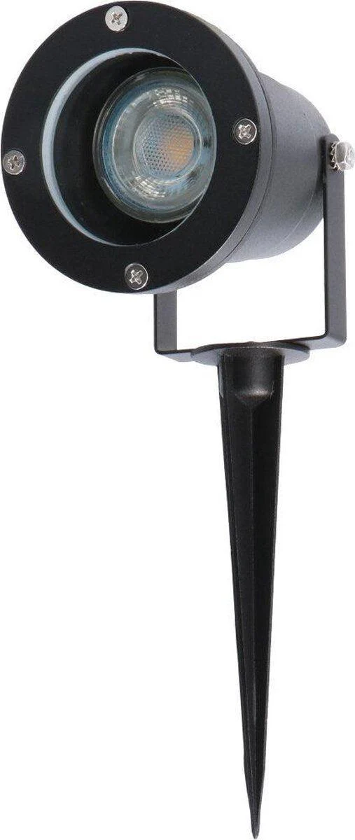 LED's Light LED Prikspot met Stekker - Kantelbaar - GU10 fitting - IP54 - Model Melfi - Zwart - Image 4