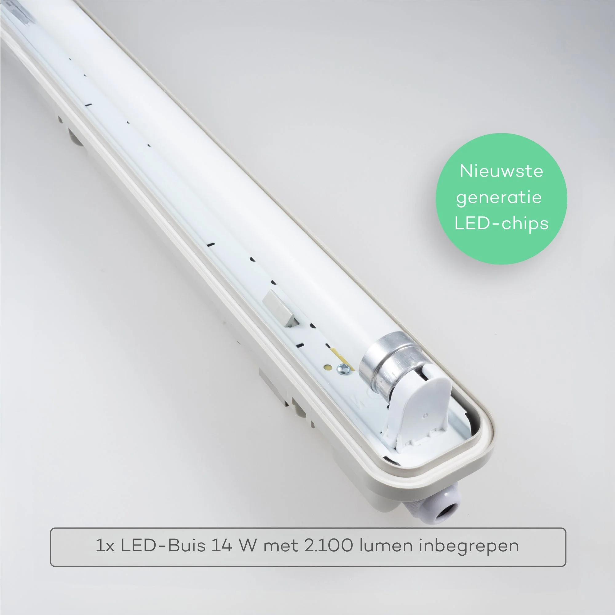 LED's Light LED TL verlichting compleet met LED TL buis 120 cm - 3 lichtkleuren - 18W (36W) - Image 3