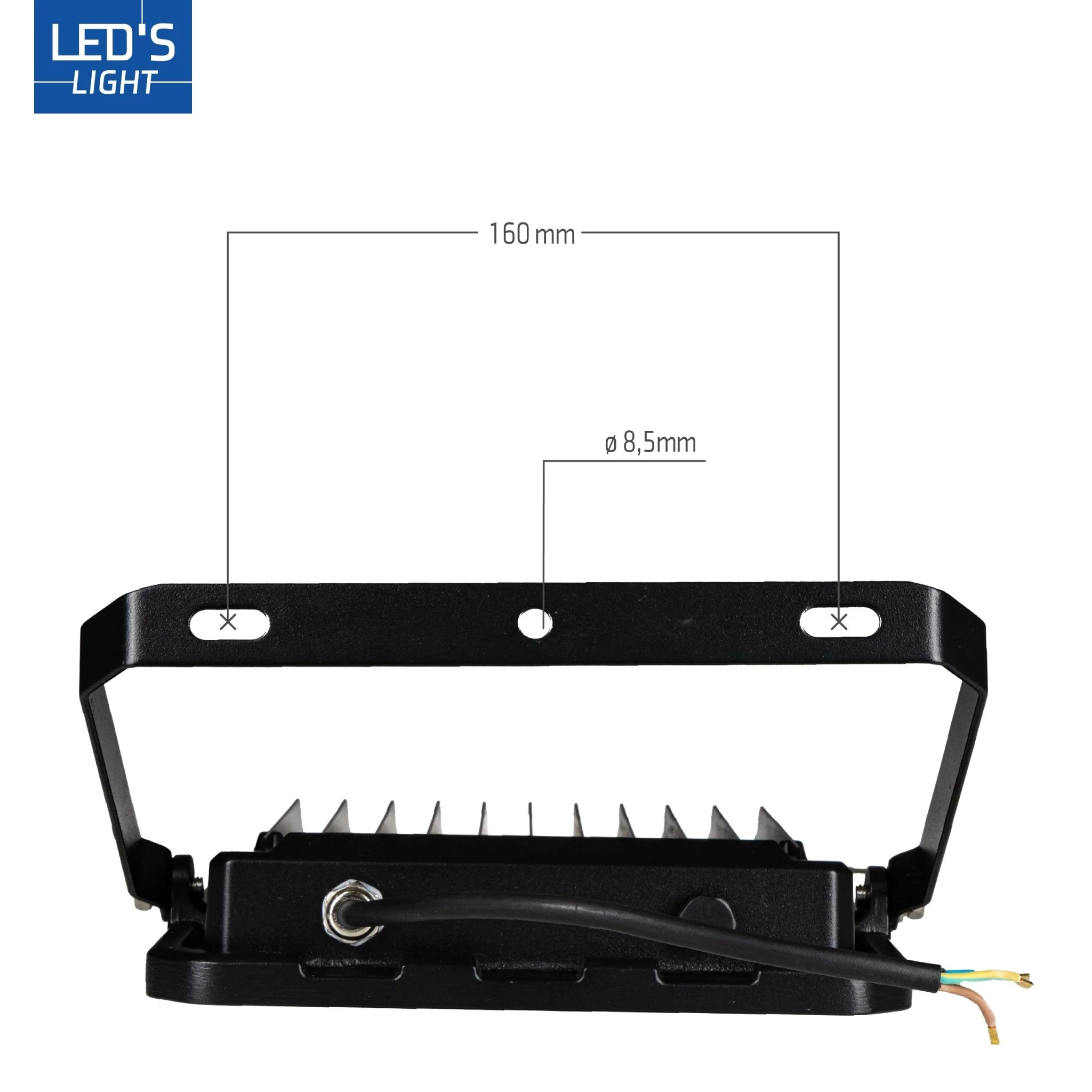 LED's Light Buitenlamp schijnwerper floodlight 14000lm - voor binnen en buiten - 100W - Image 4