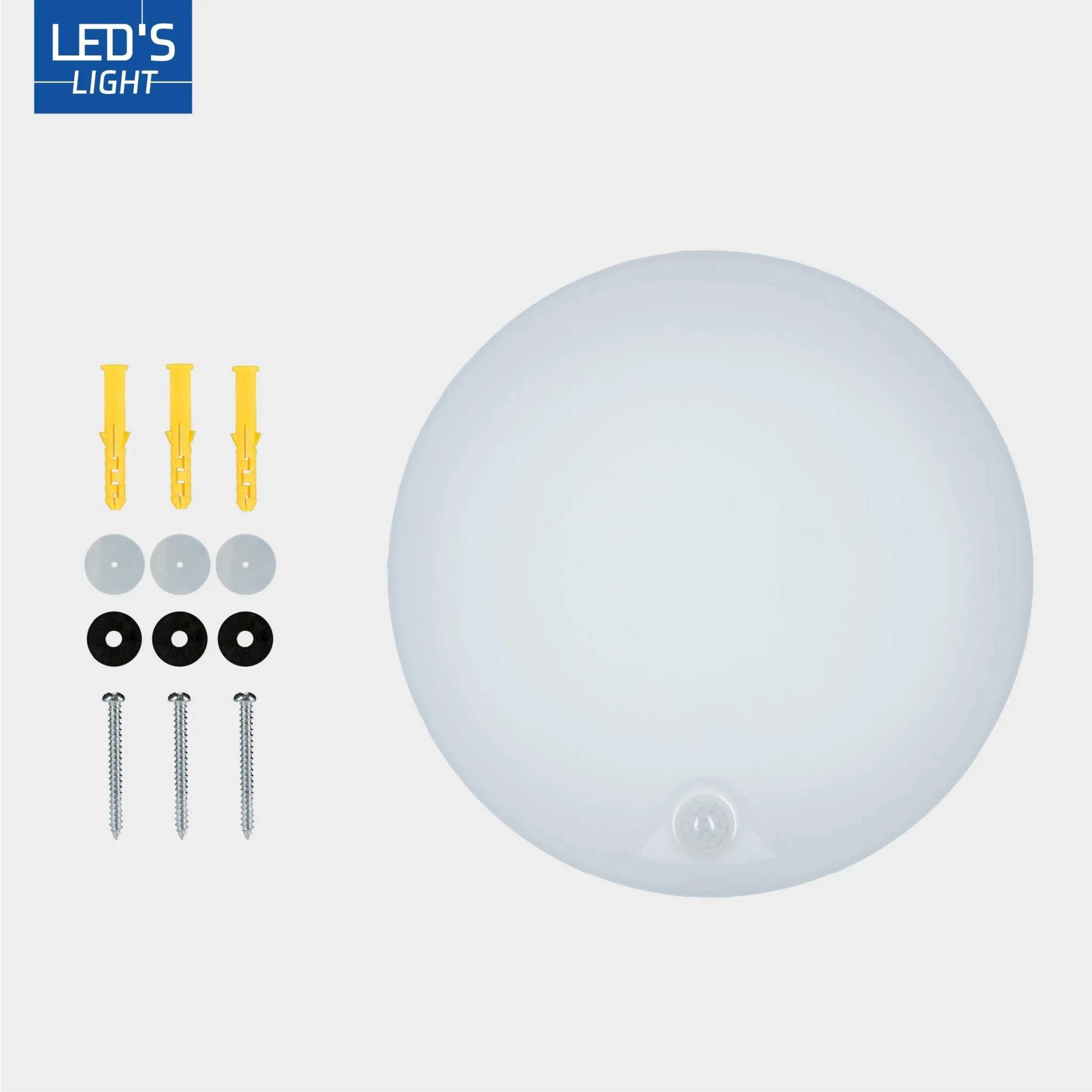 LED's light Plafondlamp met bewegingssensor en schemersensor - dimbaar in 6 standen - IP54 - 30 cm - Image 7