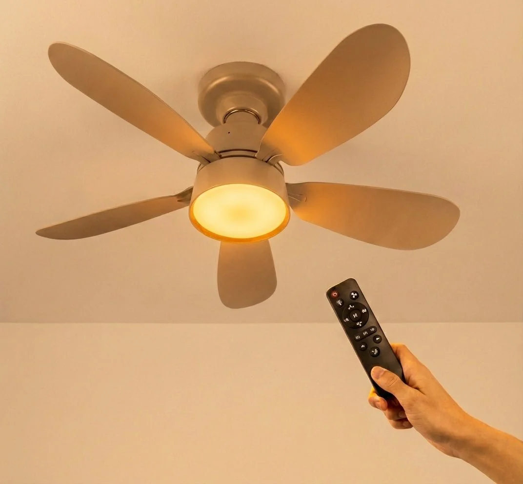 LED's Light Plafondventilator met lamp Taupe 25W 2600lm 2200K/6500K - 53cm - Image 13