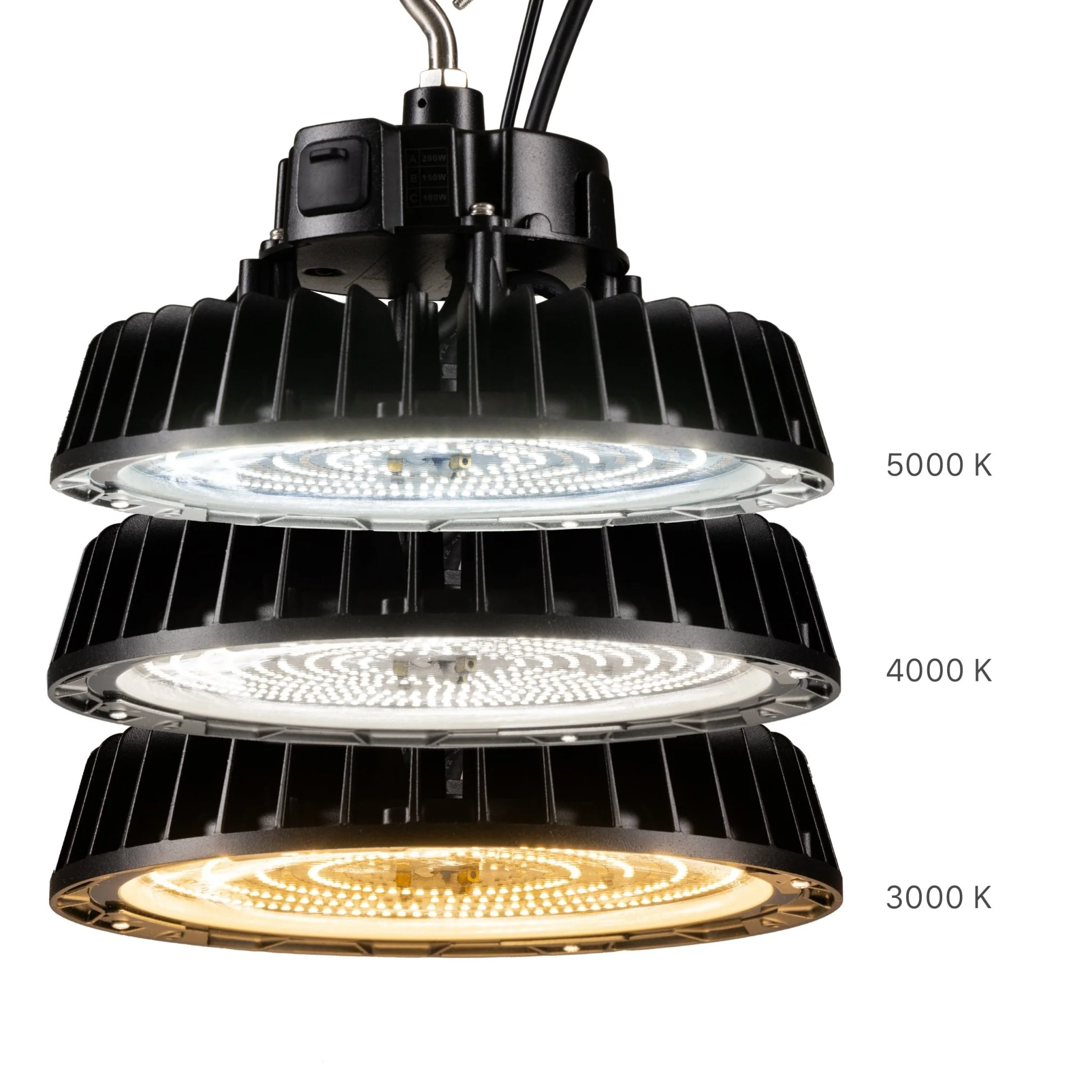 LED's Light pro 200W DLG High bay 30000lm 3000K/4000K/5000K - Lumileds LED - Sosen Driver D mark - Image 3