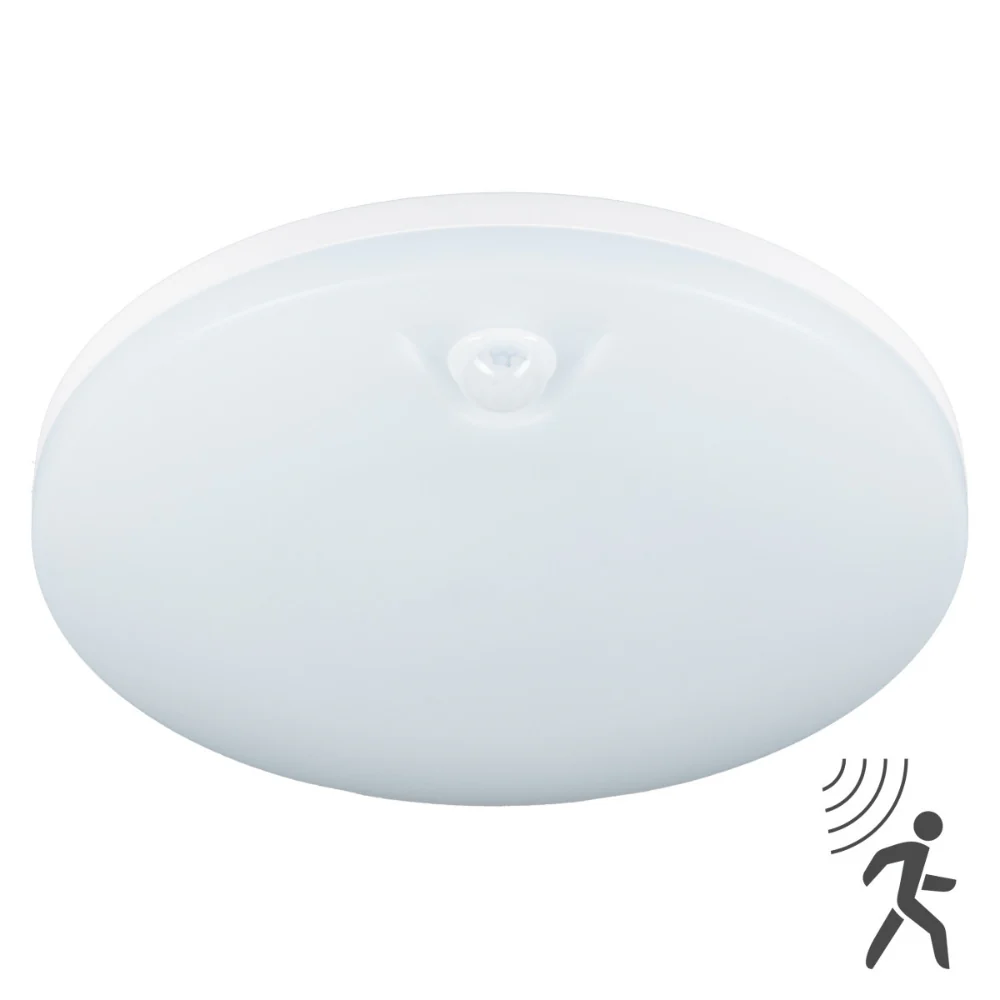 LED's Light Pro Plafondlamp met sensor - Bewegingssensor en schemersensor - 6 standen - 25 cm
