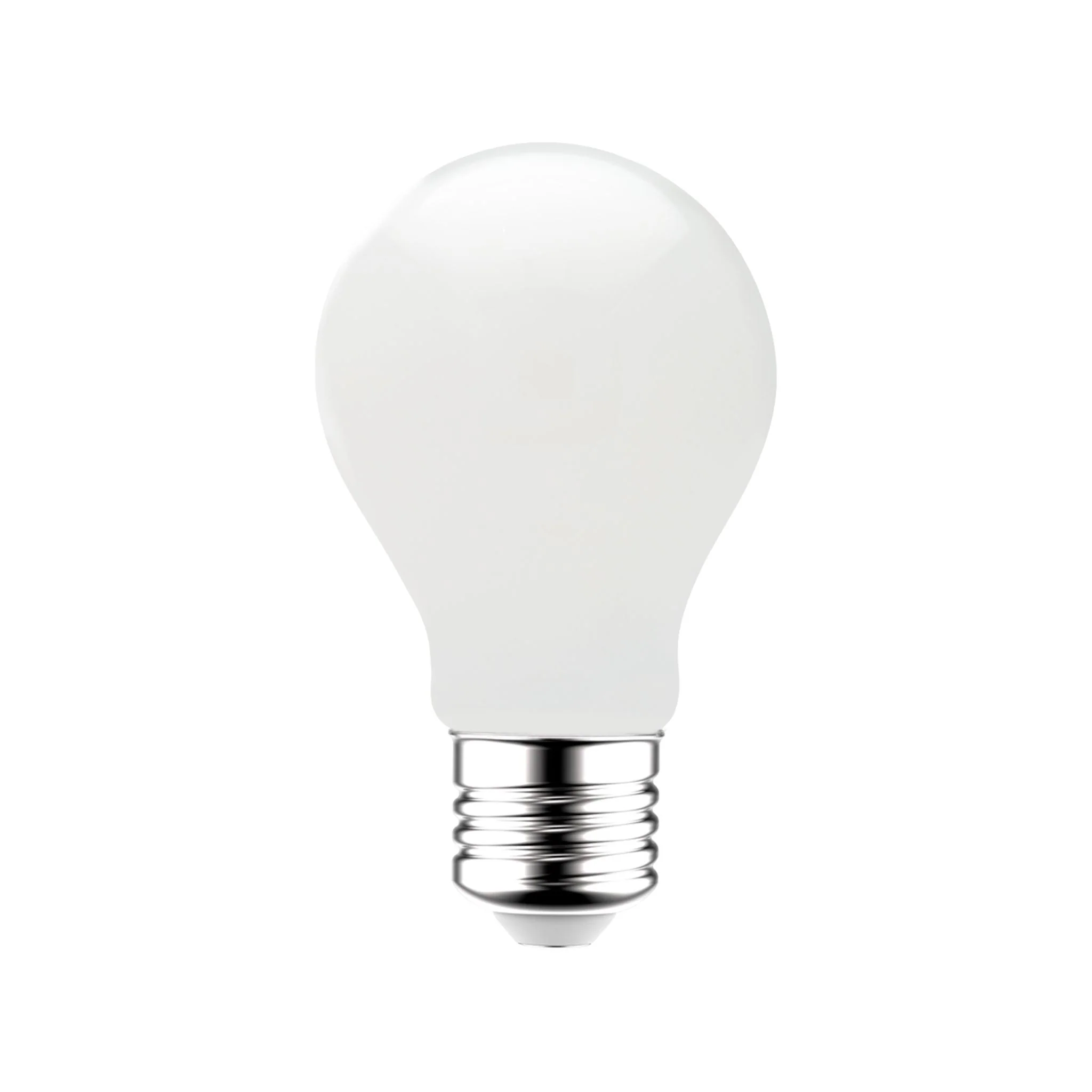LED Lamp E27 - Mat wit glas - 4W/40W - 470 lm - Warm wit licht