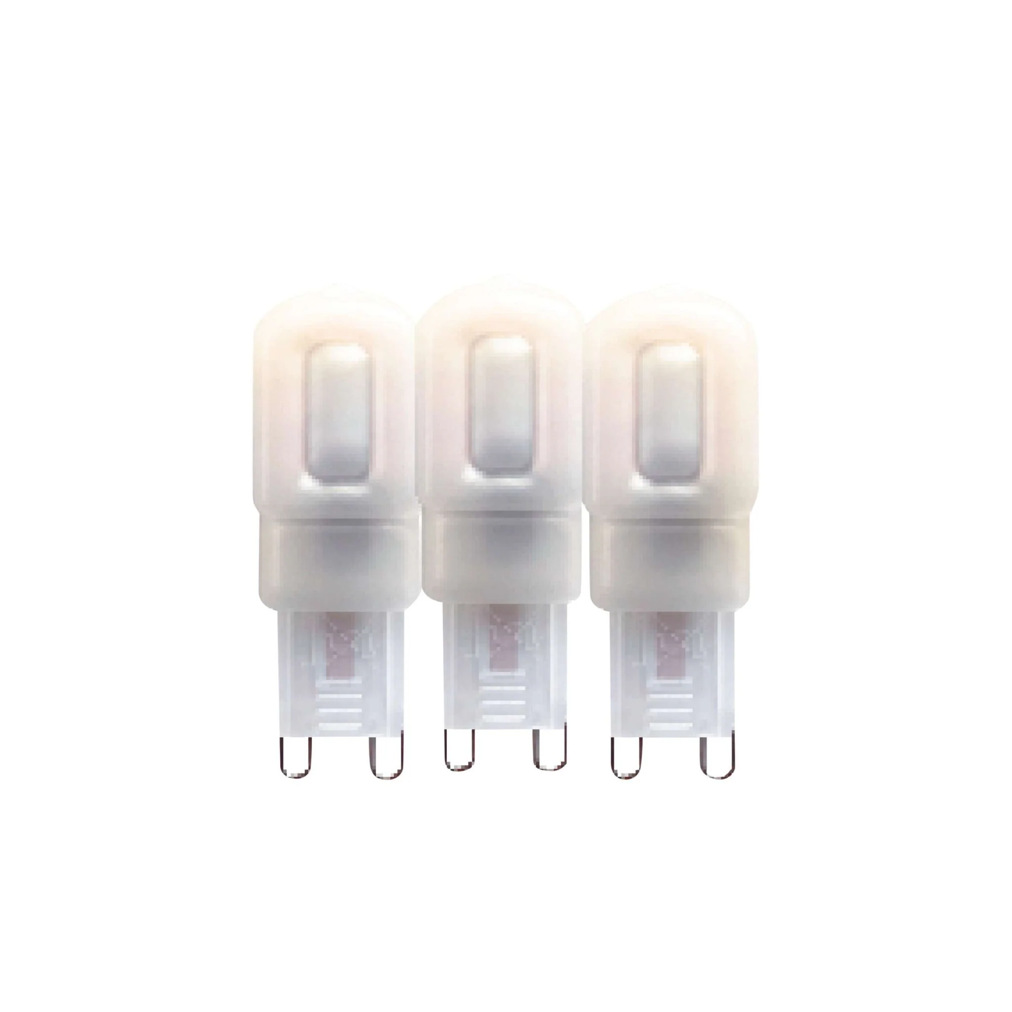 LED Steeklamp G9 - Mat - 220-240V - Warm wit - 2.5W (24W) - 3 lampjes