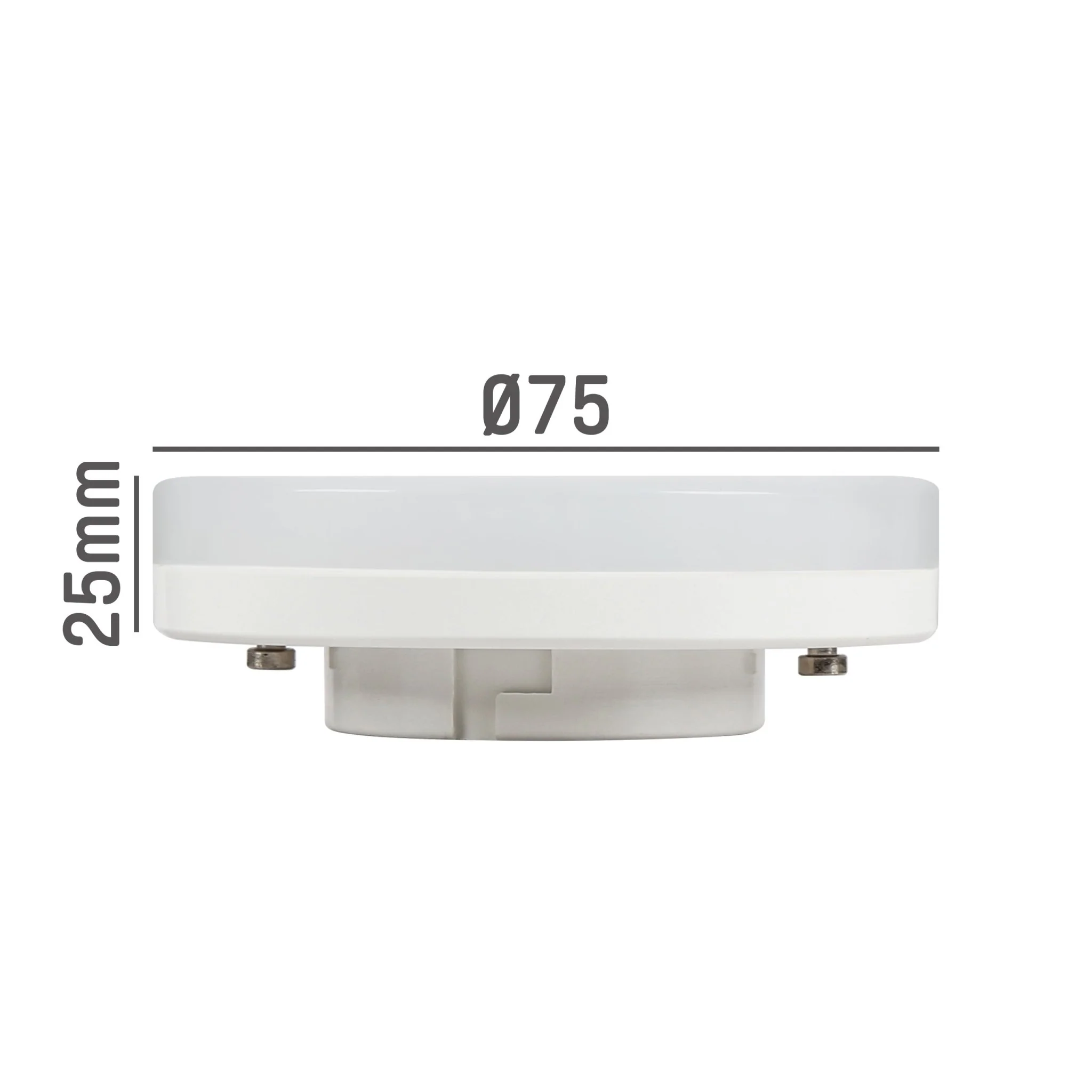 LongLife LED Lamp GX53 - Dimbaar warm wit licht - 6W vervangt 48W - 2700K - Image 6