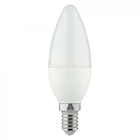 LongLife LED Lamp Kaars E14 - Mat - Warm wit licht - 4W vervangt 40W