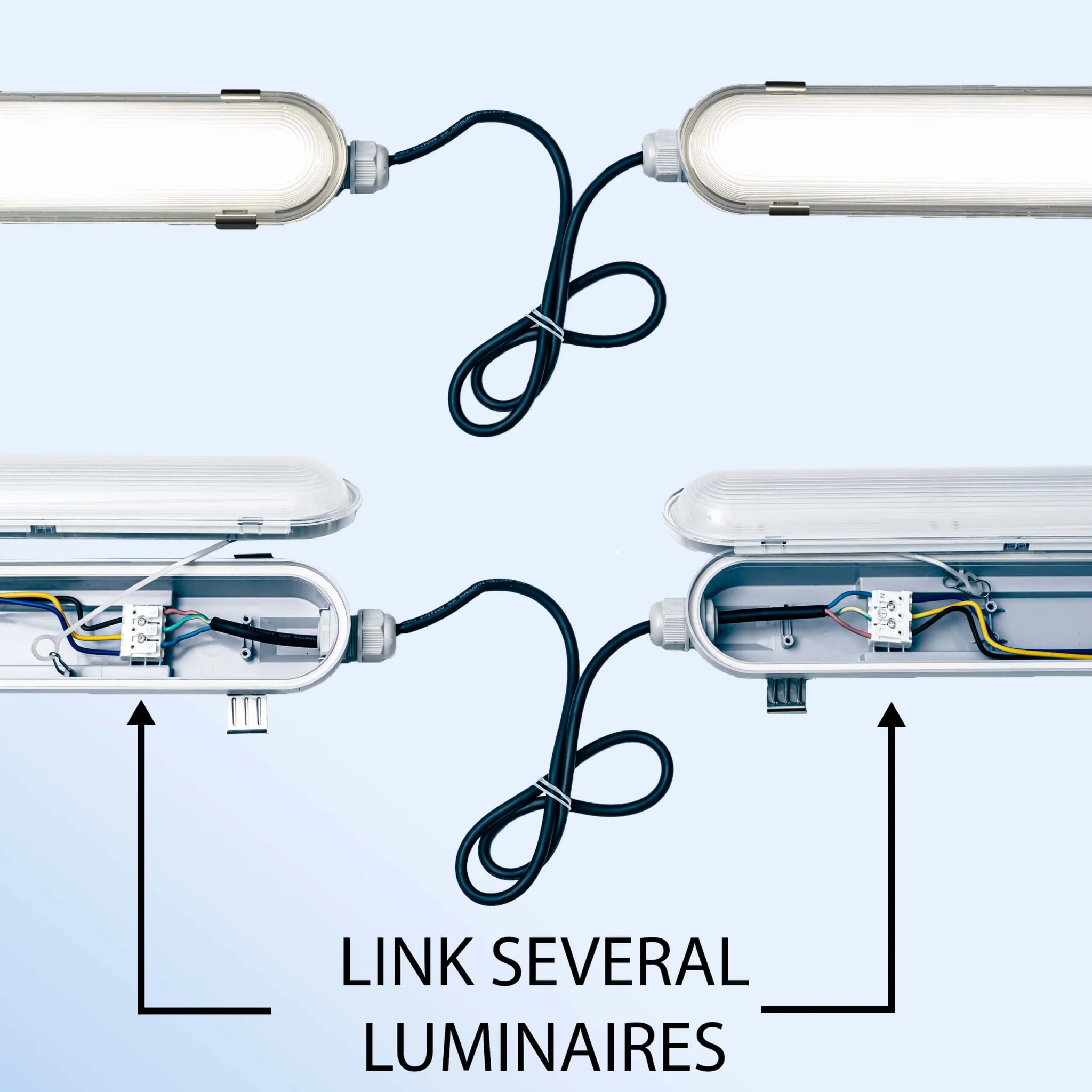 PremiumPro LED TL armatuur 120 cm – 5760 lumen – IP65 waterdicht – 40.000 branduren - Image 7
