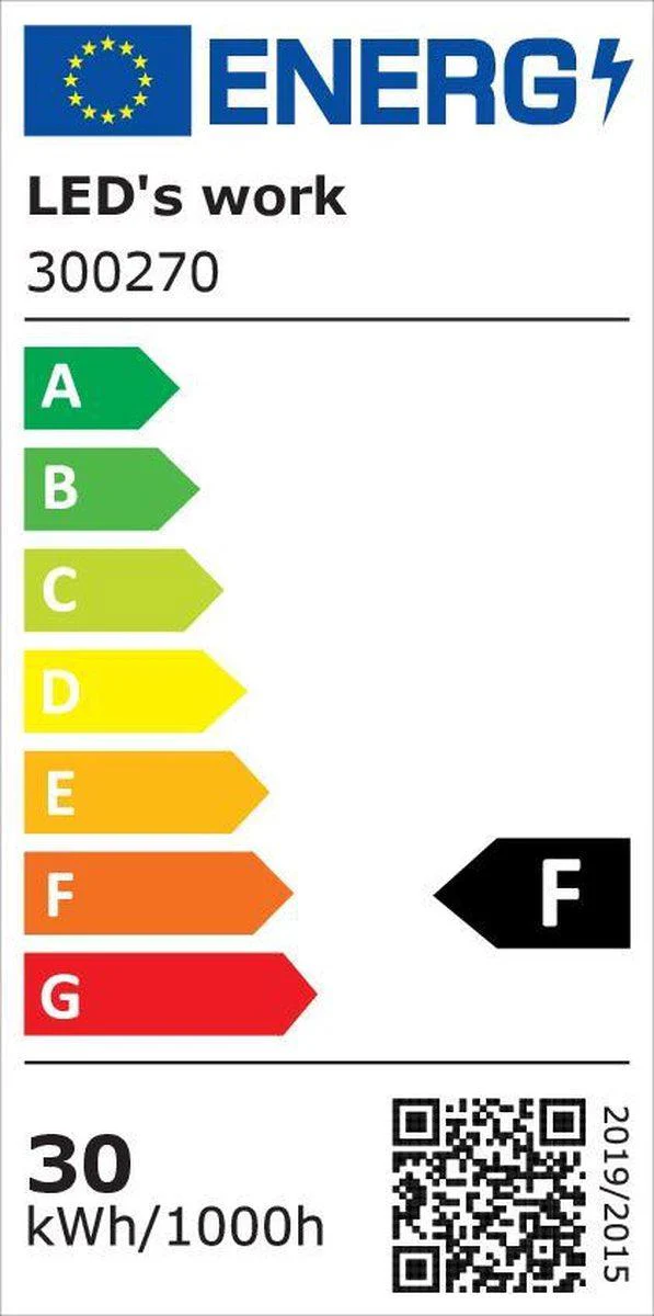 LED's Work Professionele LED Bouwlamp 2850 - Rough Service Tested - 5 meter snoer - 30W - IP65 - Image 8