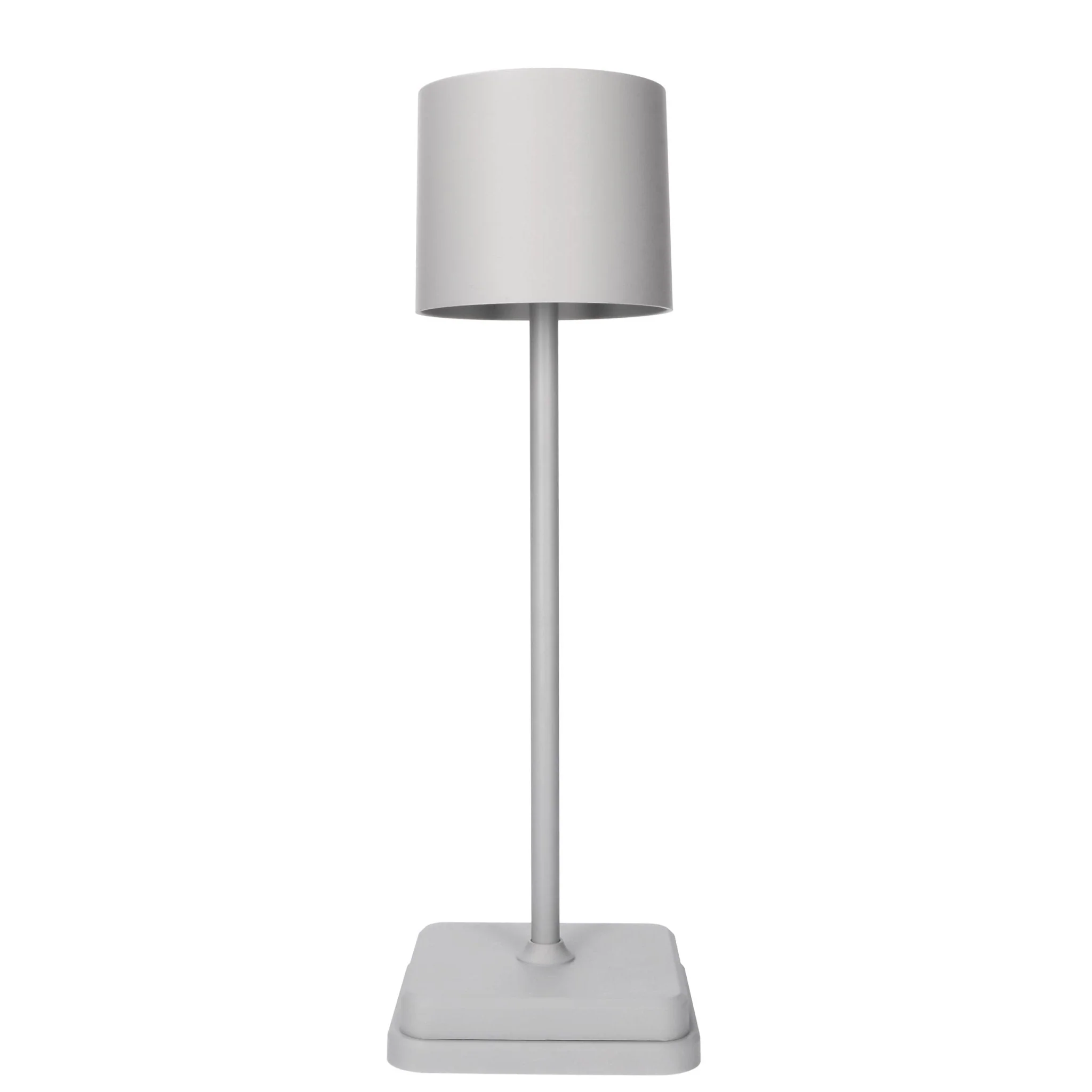 TouchDim Oplaadbare LED Tafellamp - Dimbaar via aanraking - Binnen en buiten - Grijs (kopie)