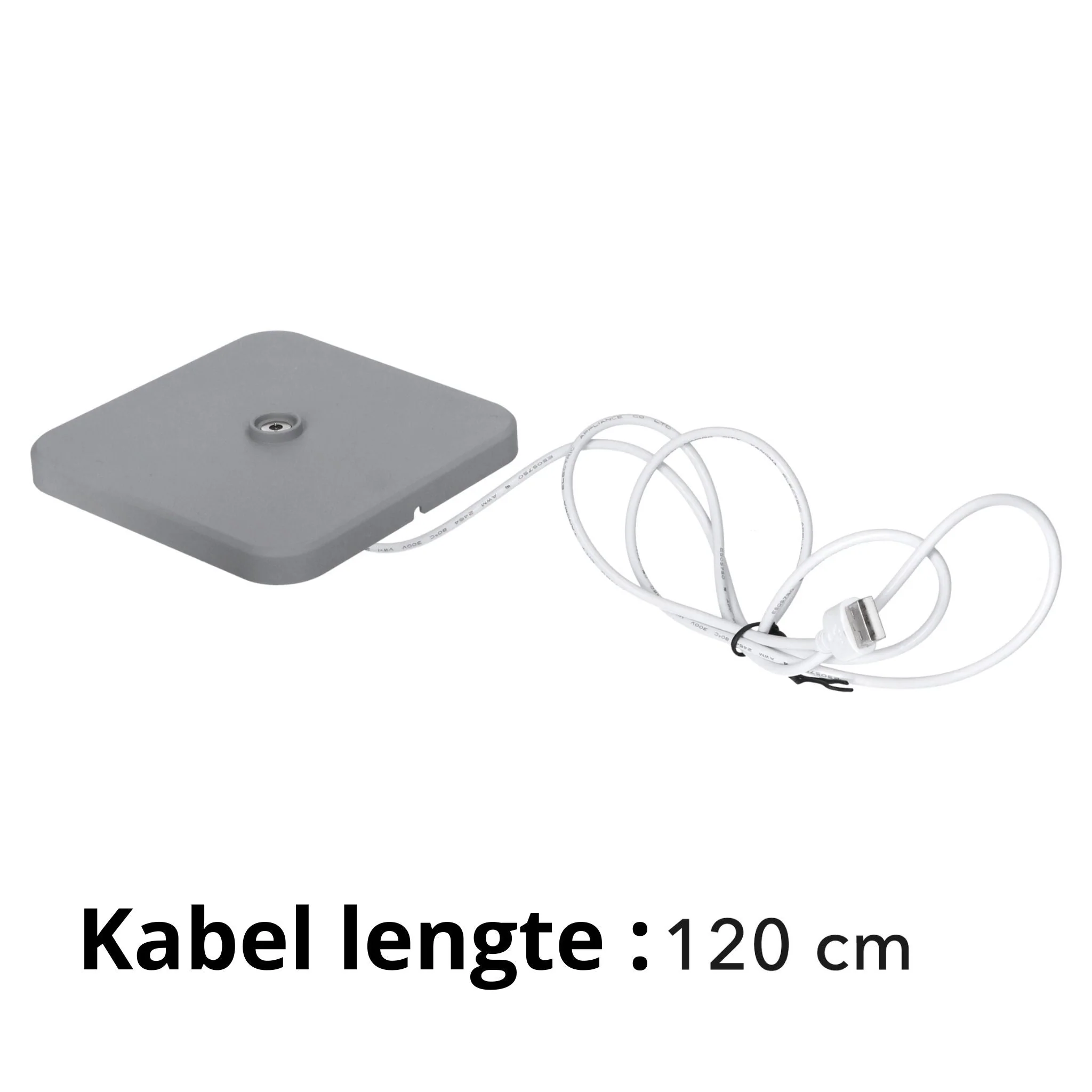 TouchDim Oplaadbare LED Tafellamp - Dimbaar via aanraking - Binnen en buiten - Grijs (kopie) - Image 12