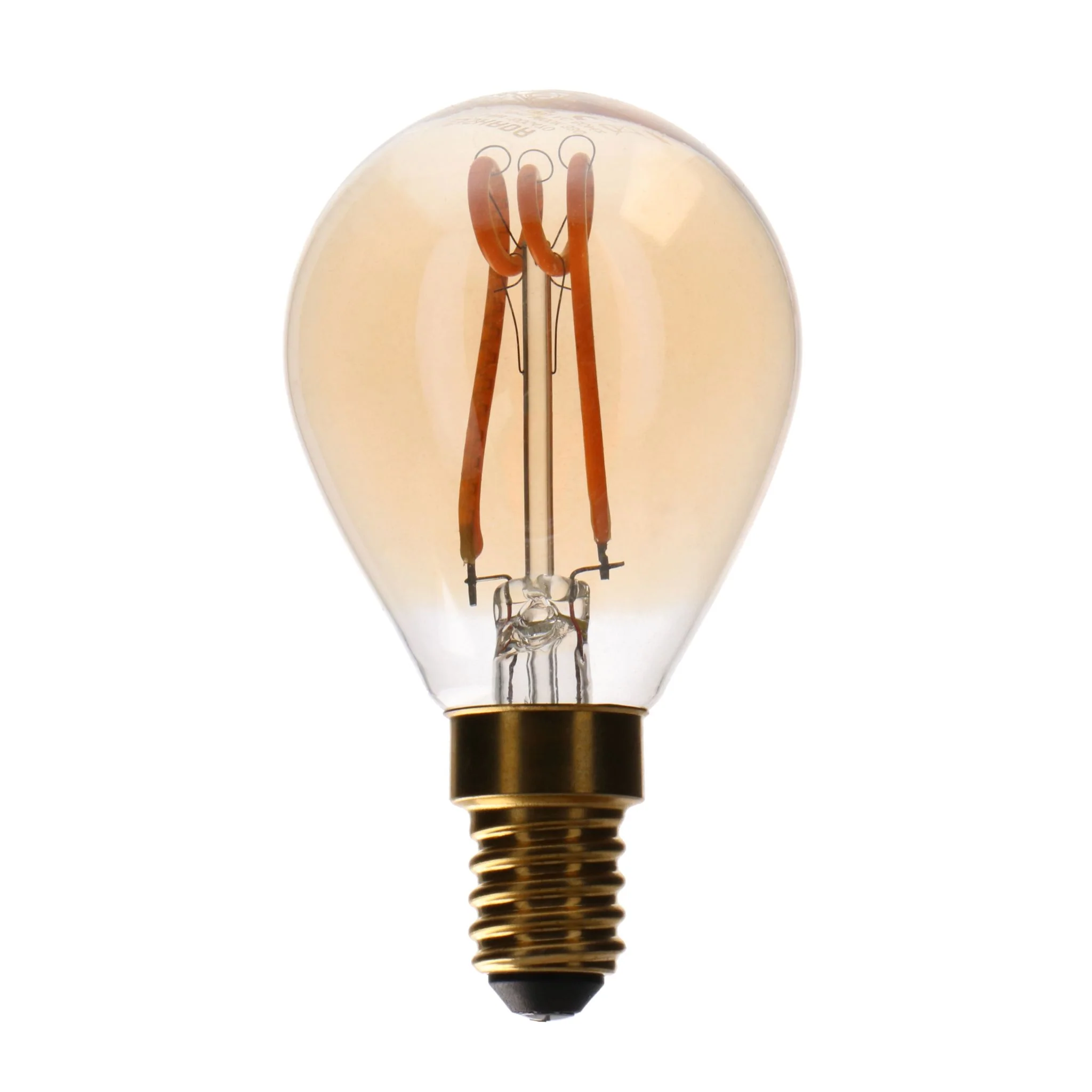 Proventa DECO LED Filament lamp E14 - Model XS globe - Dimbaar - _ 45 mm - Extra warm wit
